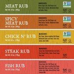 Rufus Teague BBQ Rub Variety Pack - 5 Bottles