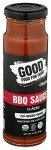 GOOD FOOD FOR GOOD Organic BBQ Sauce, 9.5 OZ