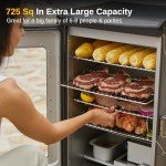 EAST OAK 30" Digital Electric Smoker with Remote