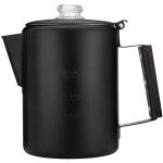 Coletti Black Bozeman 9-Cup Camping Coffee Pot