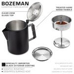 Coletti Black Bozeman 9-Cup Camping Coffee Pot