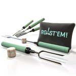 Extra Long Rotating Marshmallow Roasting Sticks Set