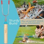 Marshmallow Roasting Sticks Set - Extra Long 6 Pack