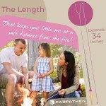 Marshmallow Roasting Sticks Set - Extra Long 6 Pack