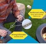 Set of 6 Extendable Marshmallow Roasting Sticks
