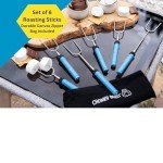 Set of 6 Extendable Marshmallow Roasting Sticks