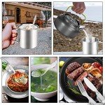 Odoland 16-Piece Lightweight Camping Cookware Set