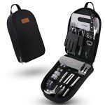 Portable Camping Cooking Utensils Set with Storage Bag
