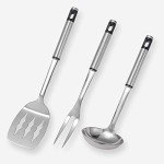 Portable Camping Cooking Utensils Set with Storage Bag