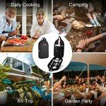 Odoland 8-Piece Camping Cookware Travel Set