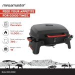 Megamaster Portable Gas Grill for Camping and Outdoor Cooking
