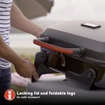 Megamaster Portable Gas Grill for Camping and Outdoor Cooking