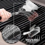 GRILLART Bristle Free Grill Brush and Scraper
