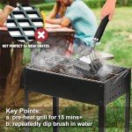 GRILLART Bristle Free Grill Brush and Scraper