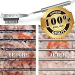 GRILLART BBQ Grill Brush and Scraper Set 16.5