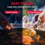 ThermoPro TP19H Instant Read Meat Thermometer