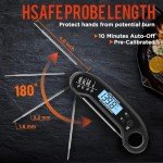 Digital Instant Read Meat Thermometer for Grilling