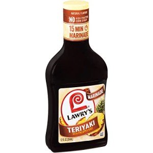 Lawry's Teriyaki Pineapple Marinade, 12 fl oz