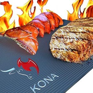 Kona Non-Stick BBQ Grill Mats - Set of 2