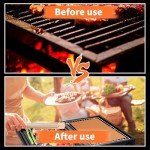 WIBIMEN 7-Pack Non-Stick Grill Mats for Outdoors