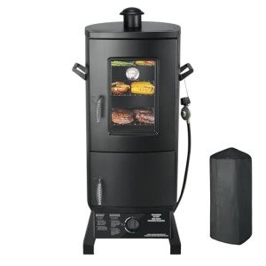 Heavy Duty Vertical Propane Smoker with Cover