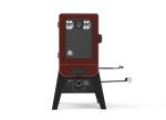 Pit Boss 2-Series Red Hammertone Gas Smoker