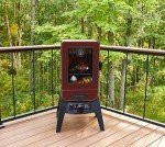 Pit Boss 2-Series Red Hammertone Gas Smoker