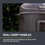Char-Broil 16" Bullet Charcoal Smoker - Black