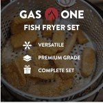Gas One Propane Deep Fryer with Strainer Basket