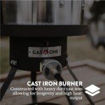 Gas One Propane Deep Fryer with Strainer Basket