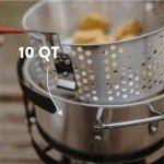 Gas One Propane Deep Fryer with Strainer Basket