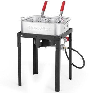 OuterMust 58,000 BTU Outdoor Deep Fryer Set