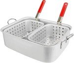 Outdoor Dual Basket Propane Deep Fryer - 18 QT