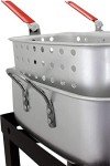 Outdoor Dual Basket Propane Deep Fryer - 18 QT
