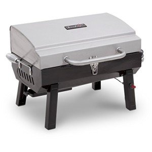 Portable Stainless Steel Propane Gas Grill by Char-Broil