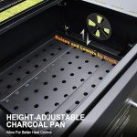 Dual Fuel Propane and Charcoal Grill Combo