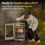 EAST OAK 30" Digital Electric Smoker with Remote