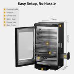 EAST OAK 30" Digital Electric Smoker with Remote