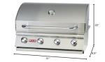 Bull Outlaw 30-Inch Built-In Natural Gas Grill