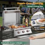 26 Inch Liquid Propane BBQ Grill Head