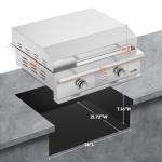 Stanbroil 28-Inch Stainless Steel Propane Griddle