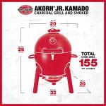 Char-Griller AKORN Jr. Portable Charcoal Grill