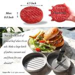 Meykers Non-Stick Burger Press with Patty Papers