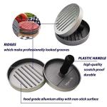 Meykers Non-Stick Burger Press with Patty Papers