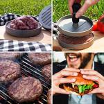 Meykers Non-Stick Burger Press with Patty Papers