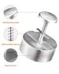 Brigii Heavy Duty Stainless Steel Burger Press