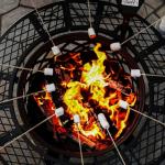BALI OUTDOORS 32" Wood Burning Fire Pit with Grill