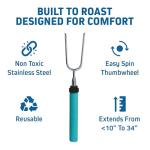 Extra Long Rotating Marshmallow Roasting Sticks Set