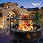 Bali Outdoors Fire Pit with Removable Cooking Grill