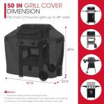 Unicook 50-Inch Heavy Duty BBQ Grill Cover